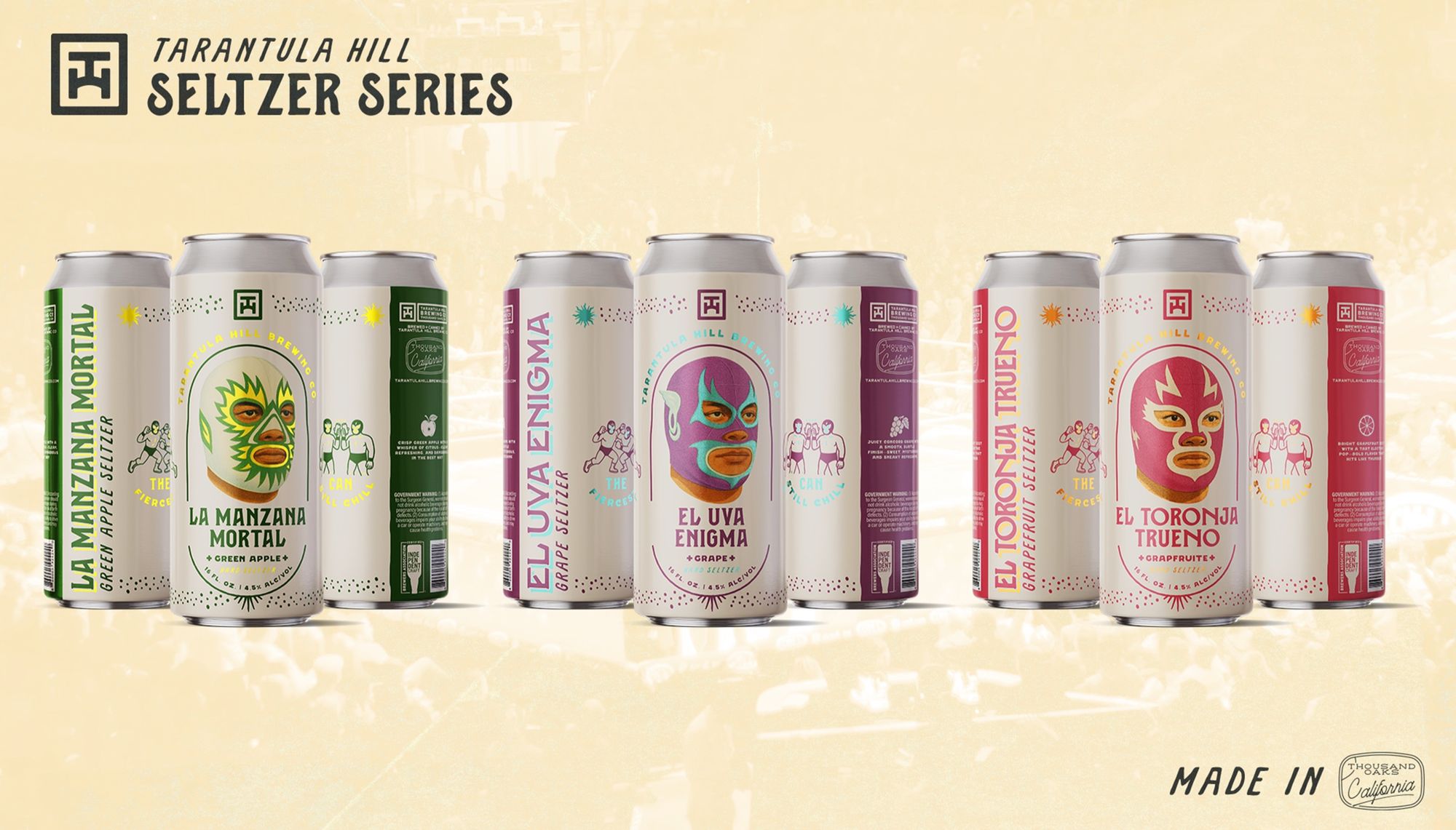 Tarantula Hill Brewing Co. — Seltzer Series